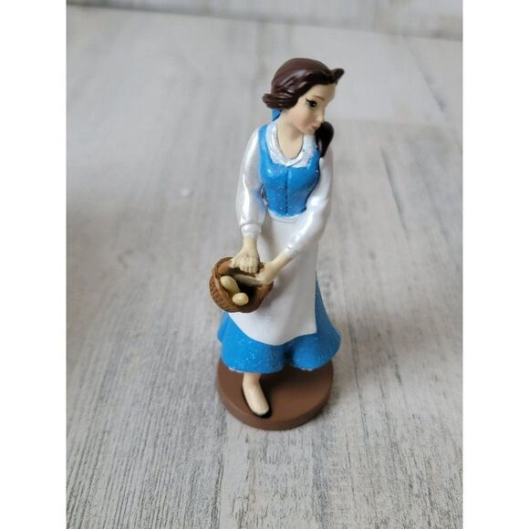 Glitter belle town dress beauty Beast Disney Pixar toy figure princess - Picture 1 of 4